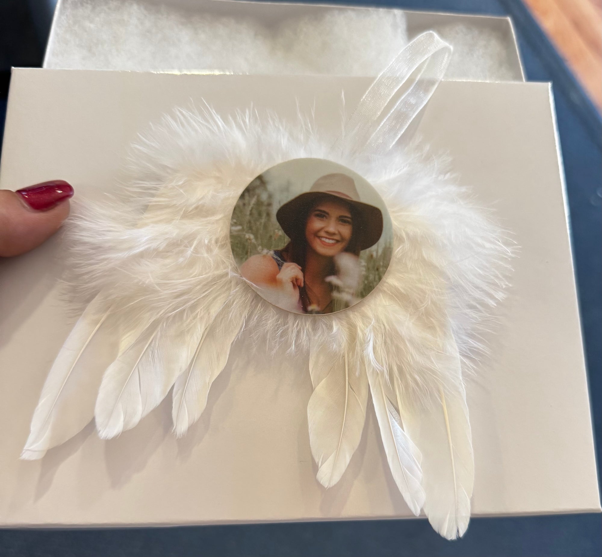 Photo-feather-ornament
