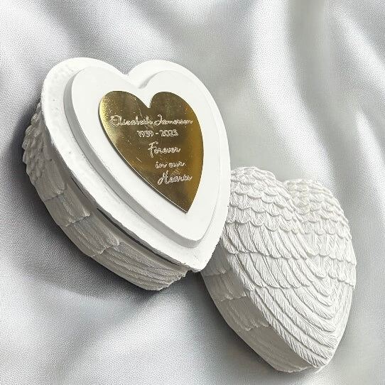Angel Wings Engraved Box