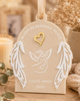 personalised baby remembrance Christmas keepsake ornament