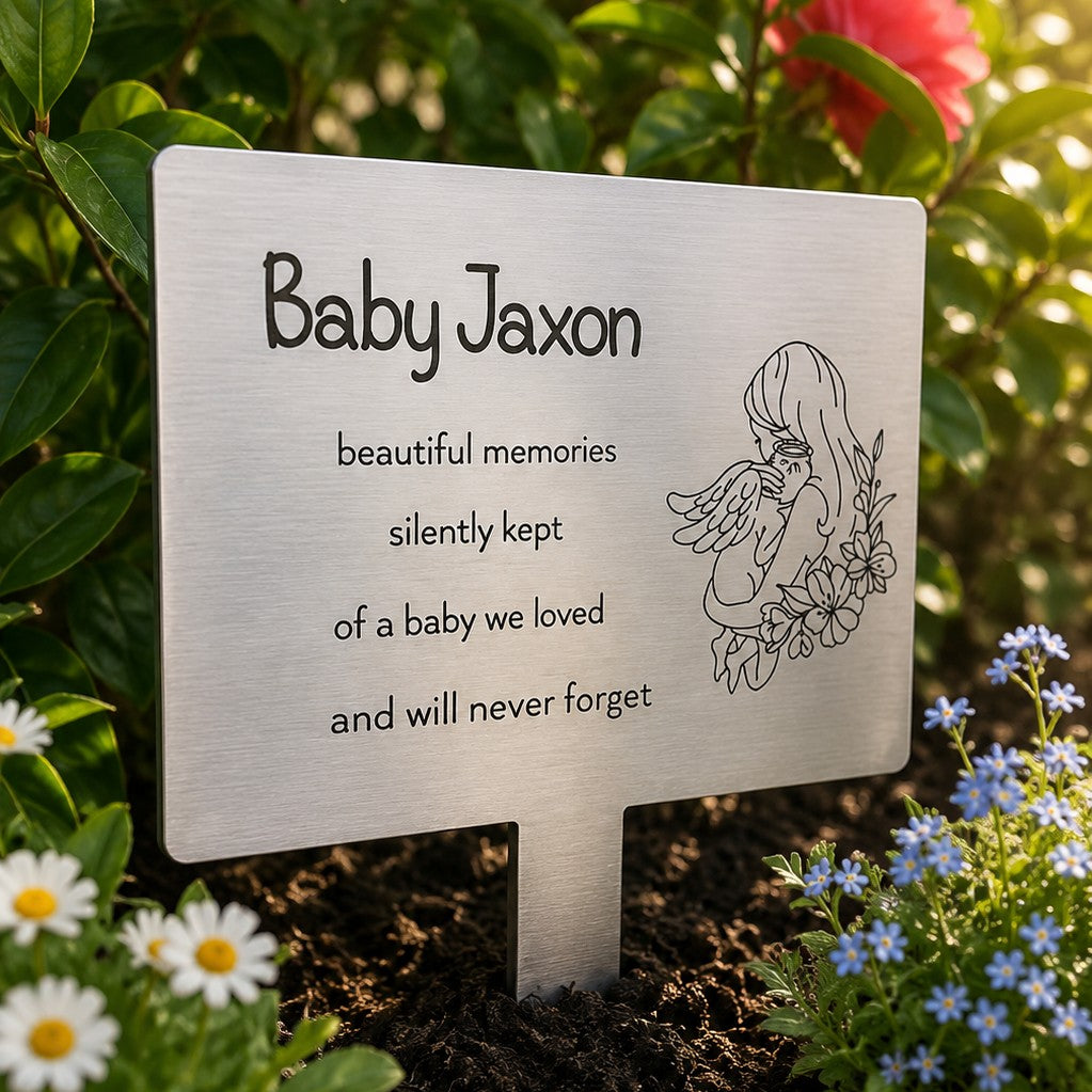 child loss memorial plaque