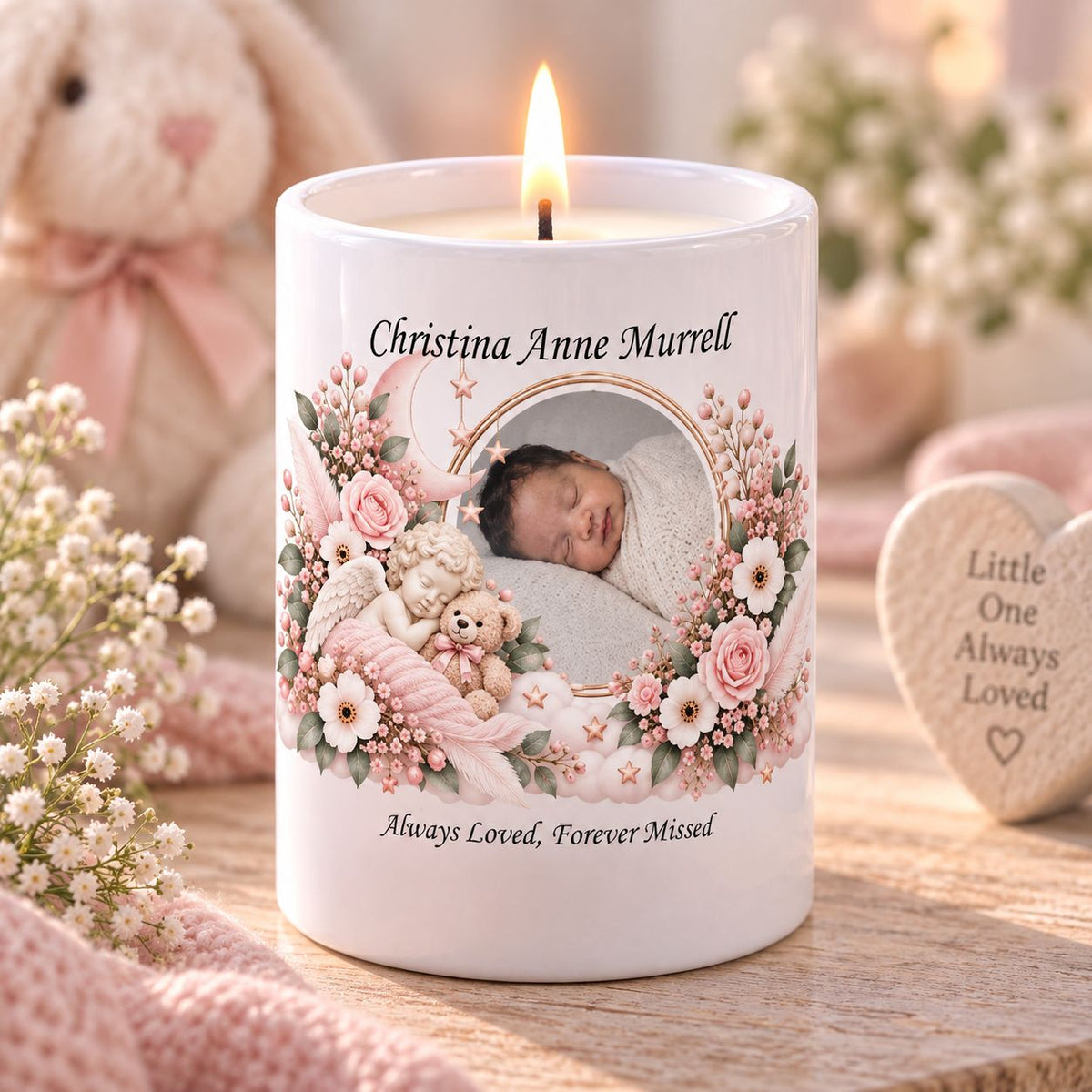 baby loss memorial candle