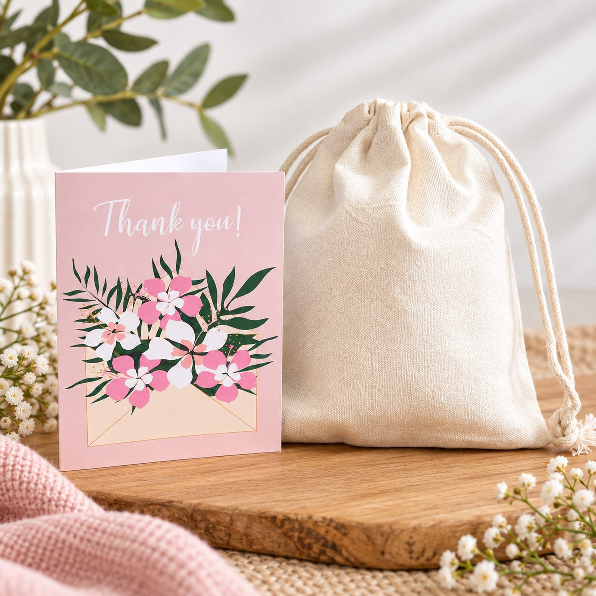 gift bag and card