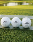 custom wedding golf balls