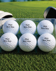 golf balls wedding gift