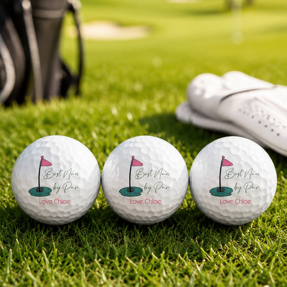custom balls golf set