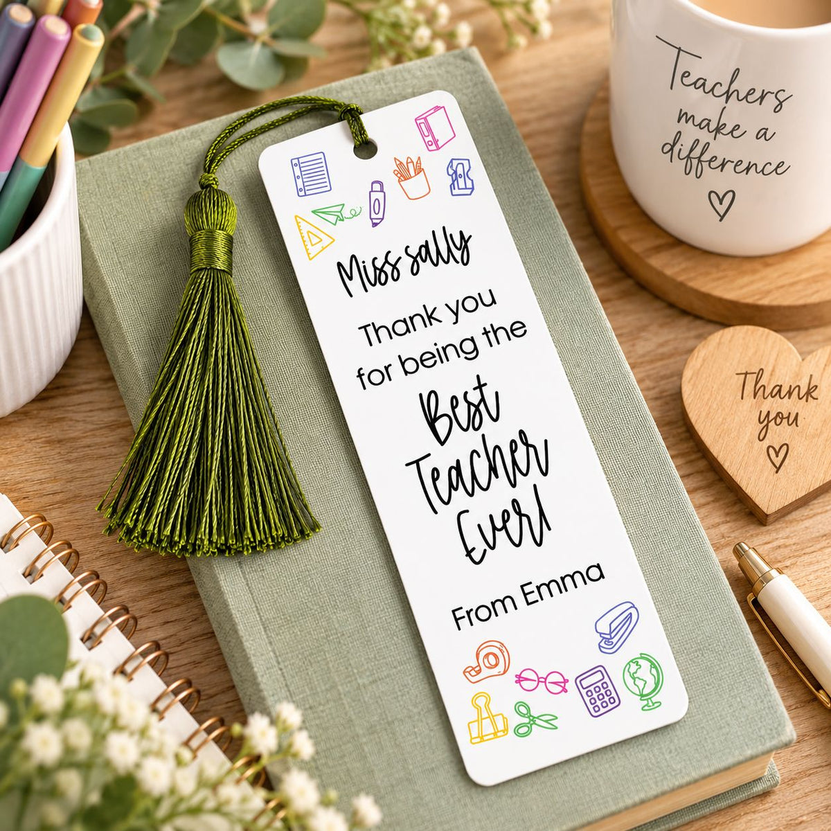 best teacher bookmark