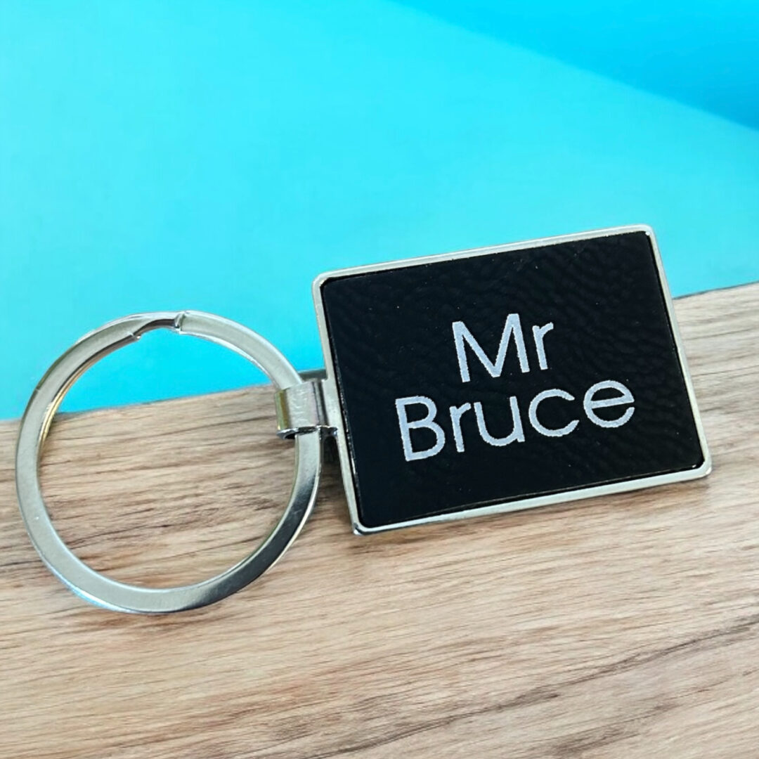 black silver keyring 1