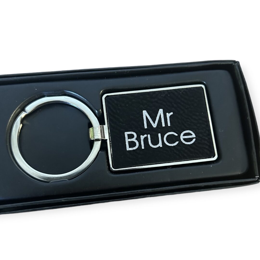black silver keyring 3