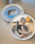 personalised bottle opener, fathers day gift