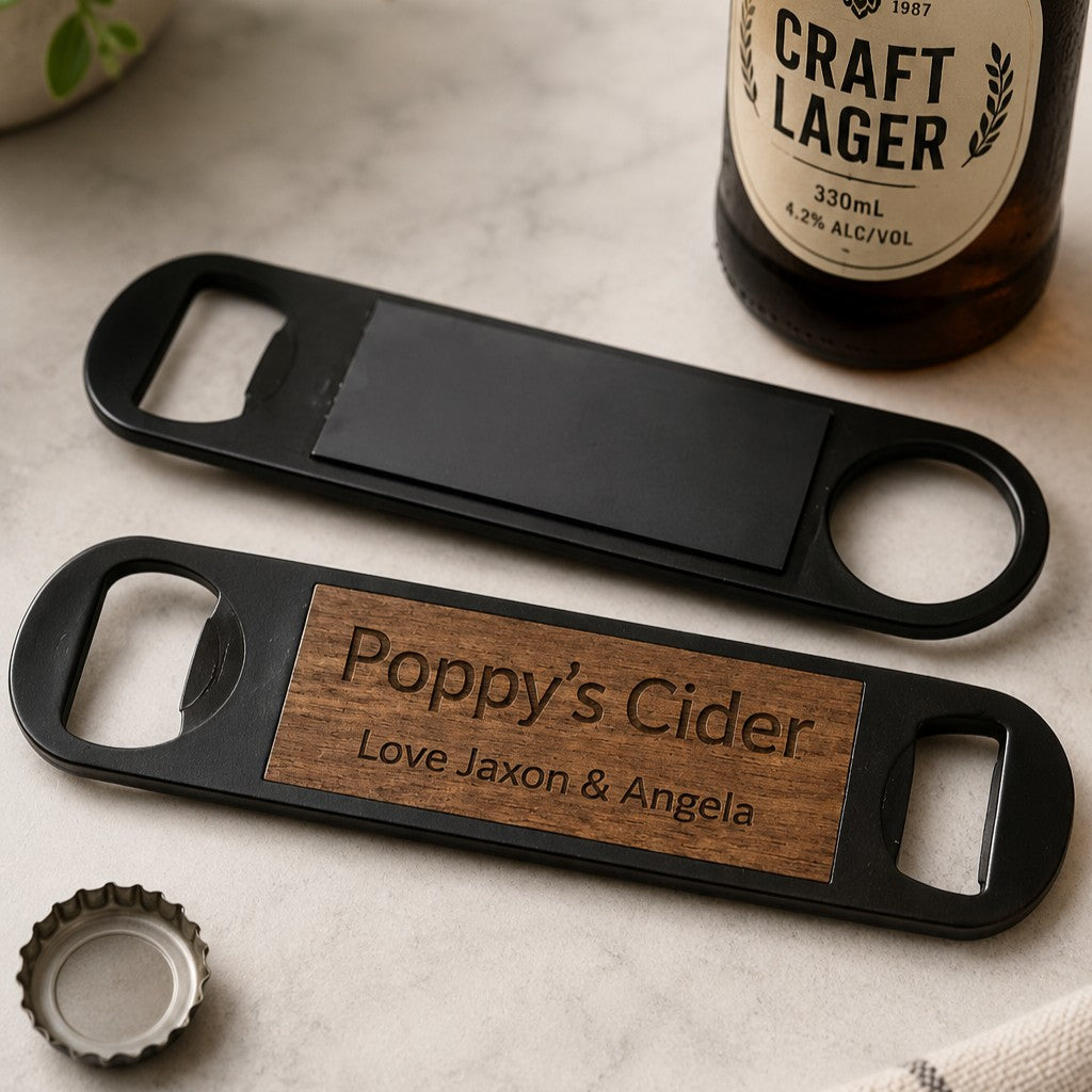 personalised magnetic bottle opener