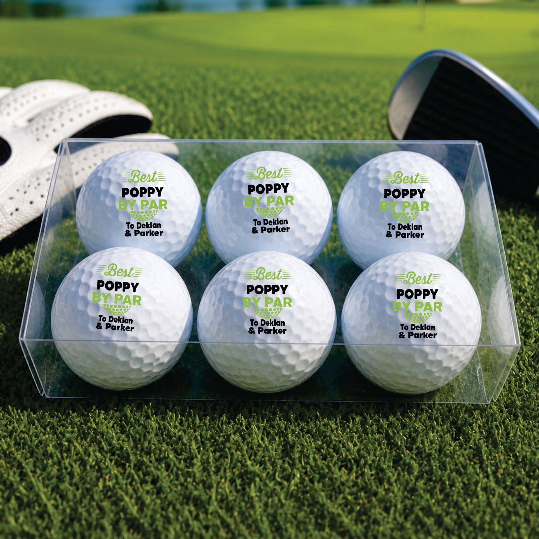 custom golf balls by par