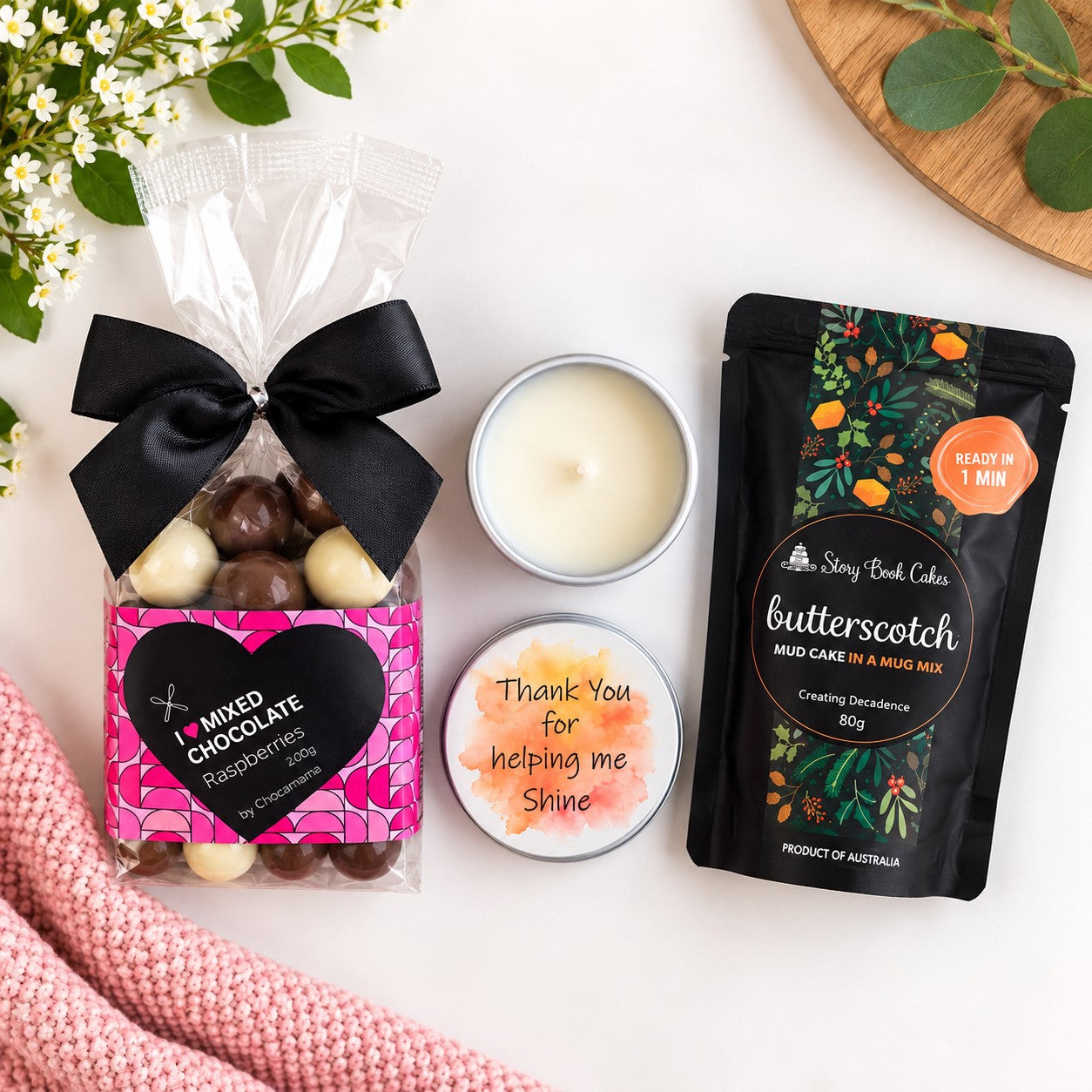 Mini Candle &amp; Treats Bundle
