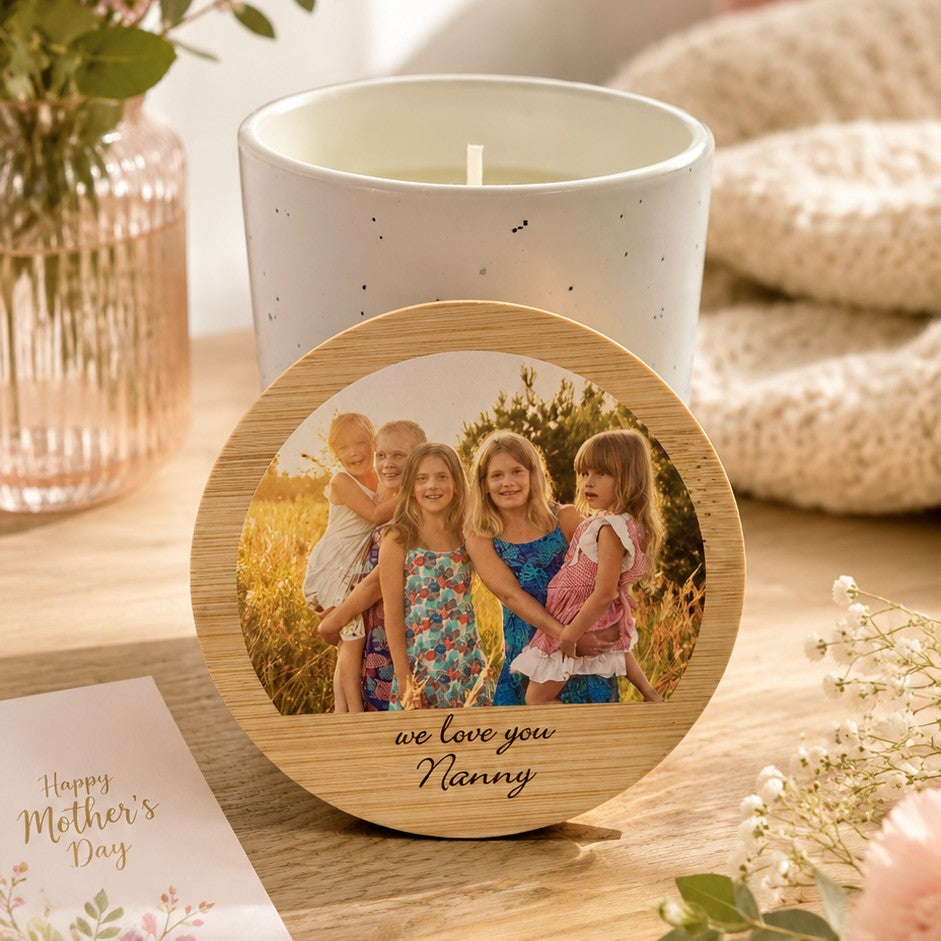 personalised candle