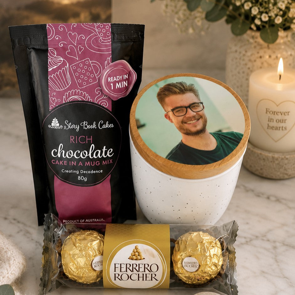 mini candle memorial hamper