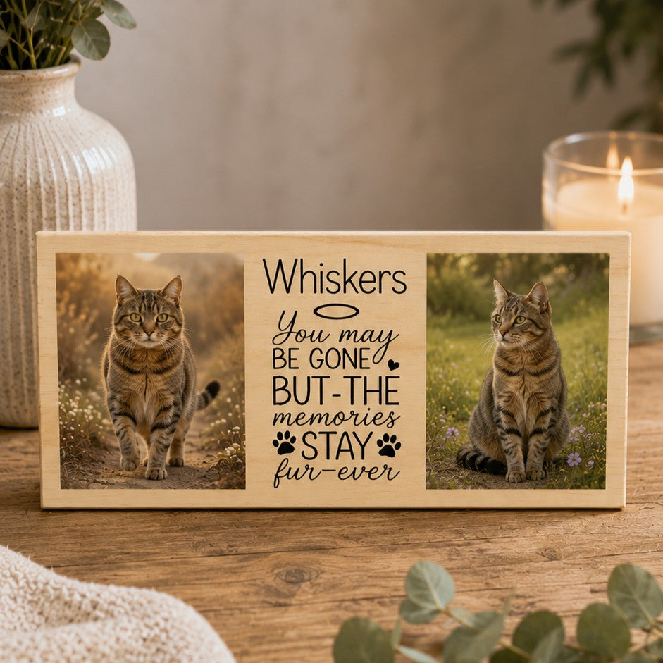 cat memorial photo