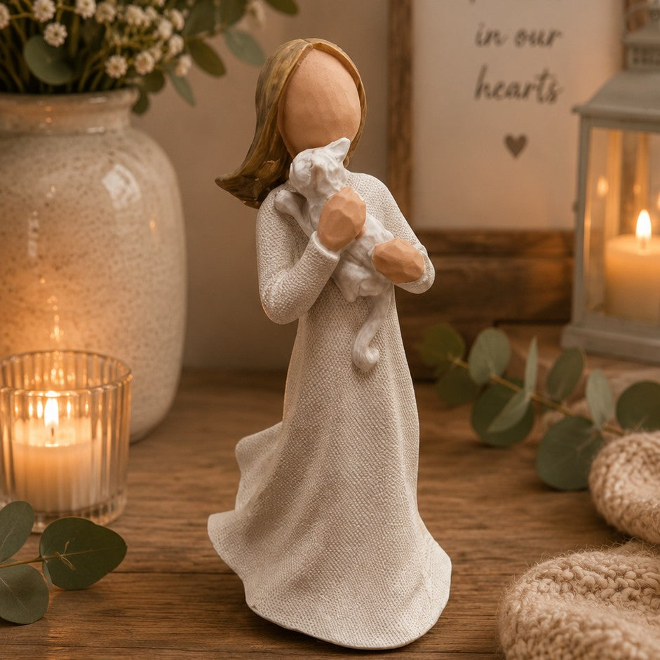 cat memorial statue