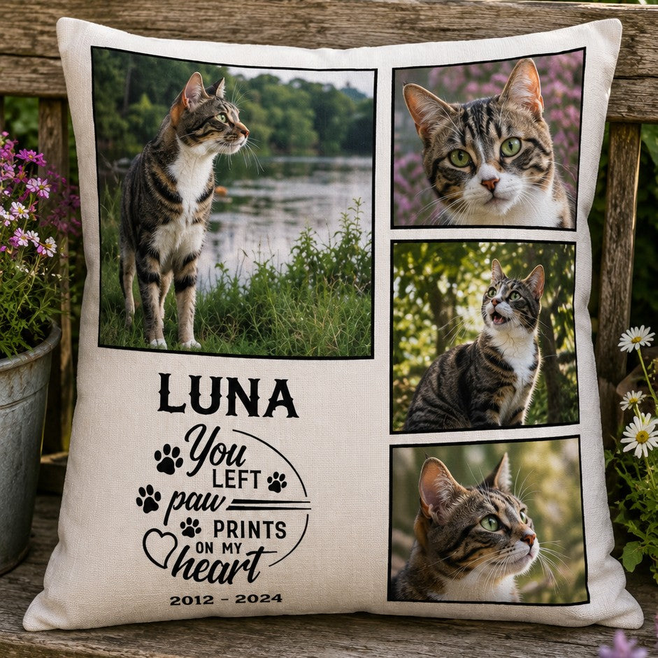 cat loss pillow