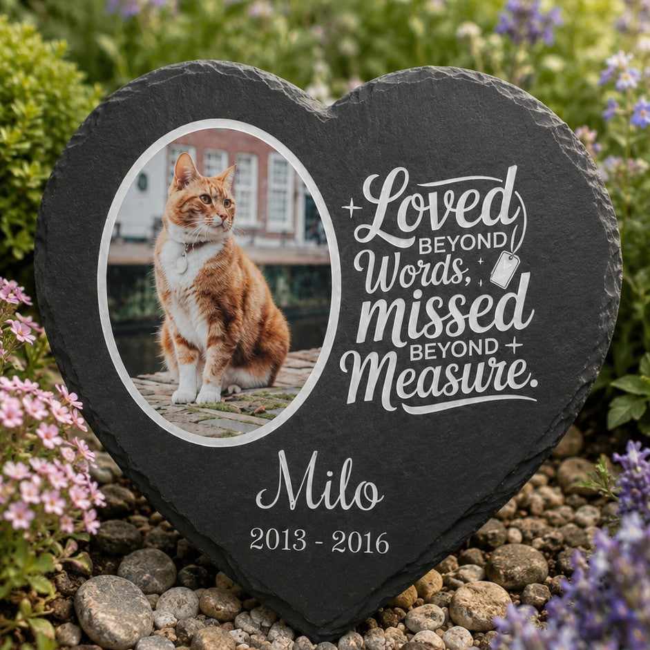 cat memorial slate