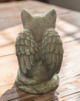 cat memorial angel statue