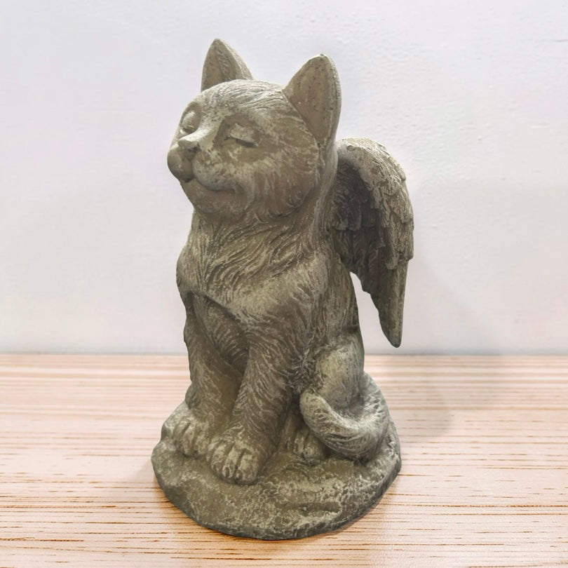 pet remembrance cat statue garden ornament
