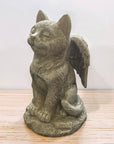 pet remembrance cat statue garden ornament