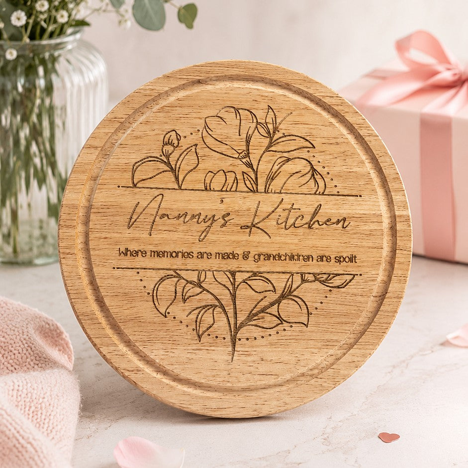 personalised engraved cheese board