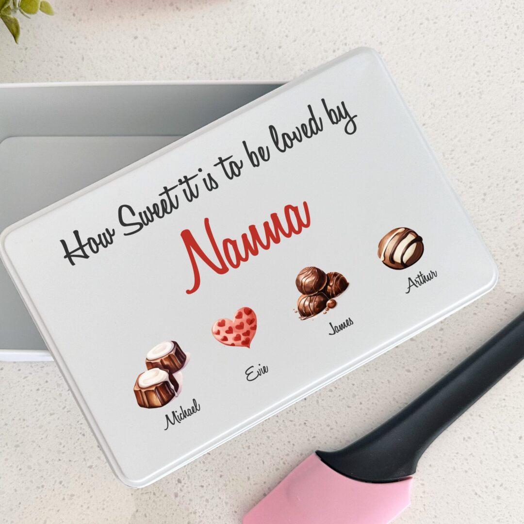 chocolate tin