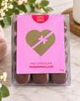 chocolate coated marshmellows