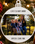 personalised christmas ornament
