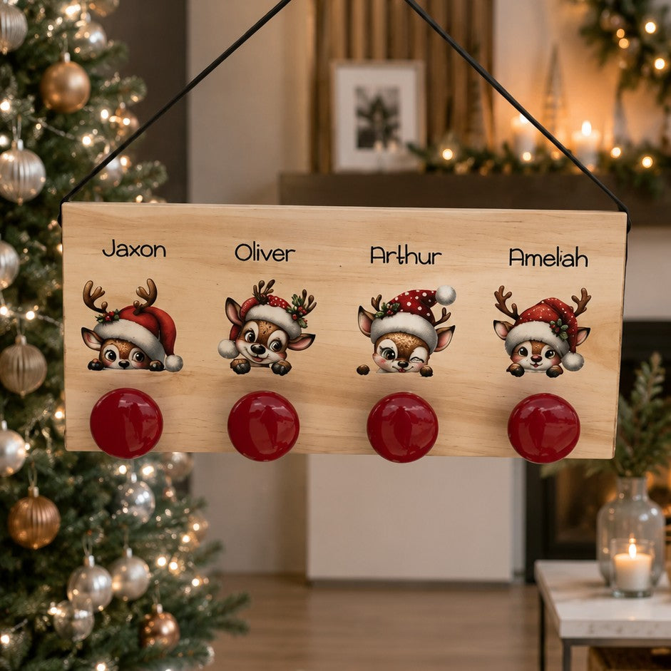 personalised stocking hanger
