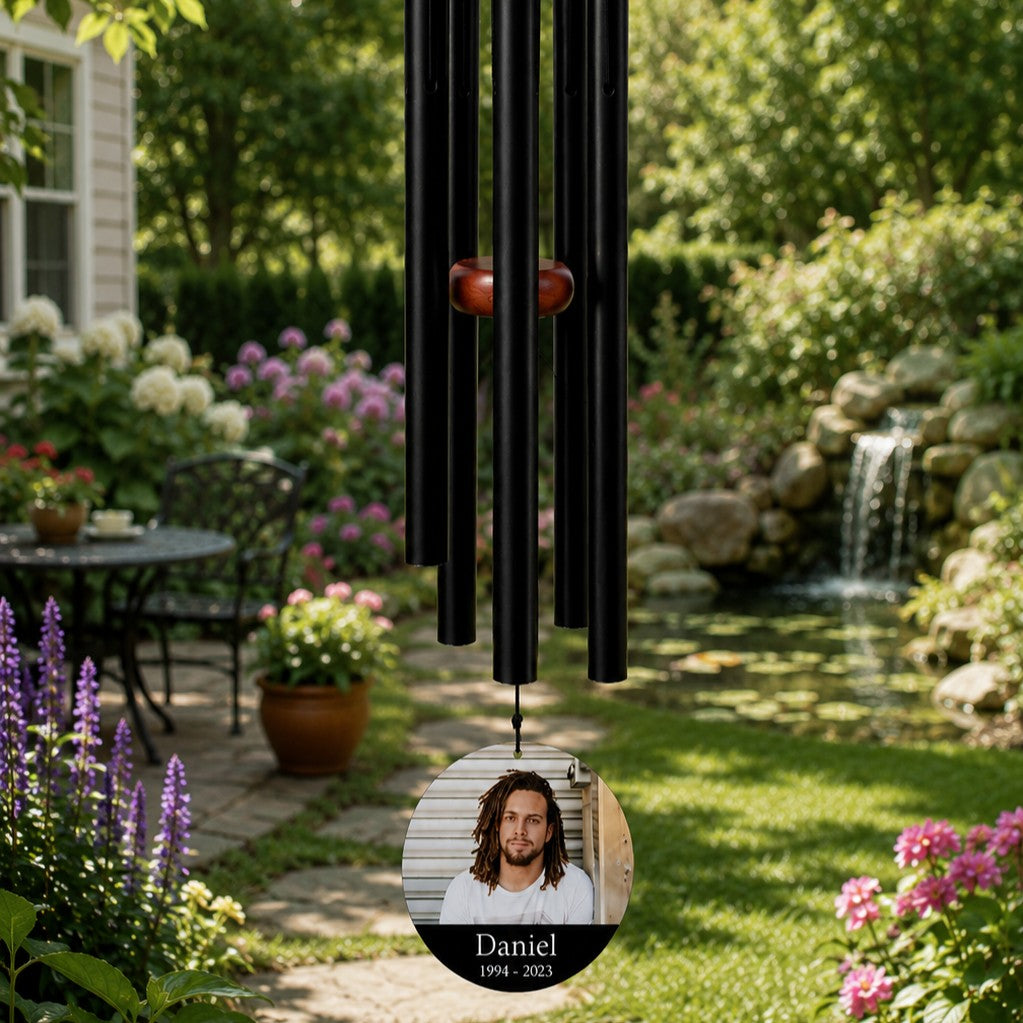 memorial gift, custom windchimes