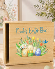Personalised Easter Box - Bunny With Cake