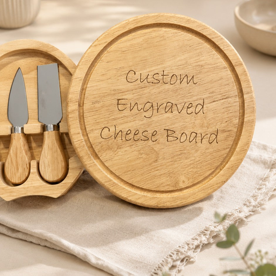 custom designed cheese board