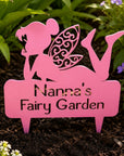personalised fairy garden sign