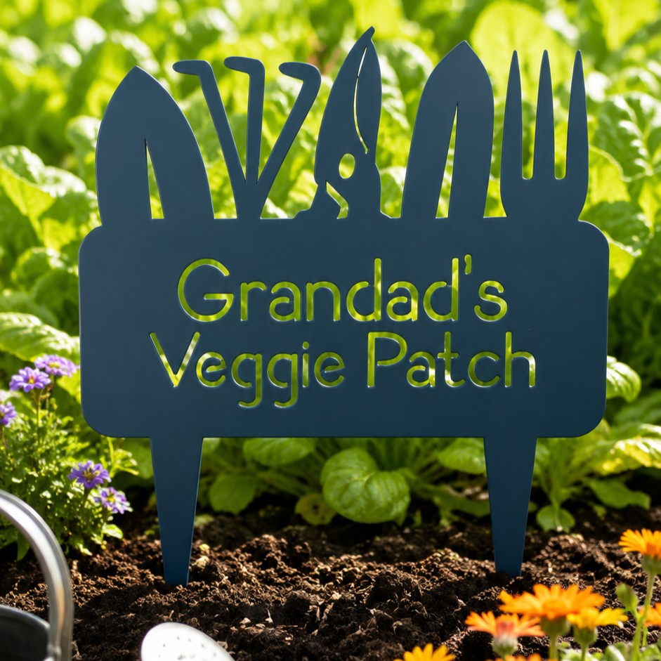 custom garden sign