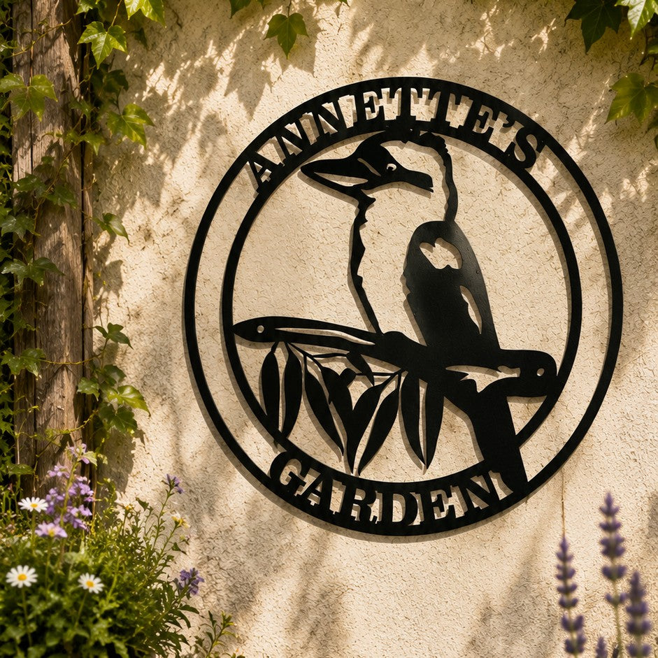 custom garden sign

