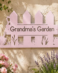 personalised garden sign
