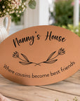 personalised sign for house