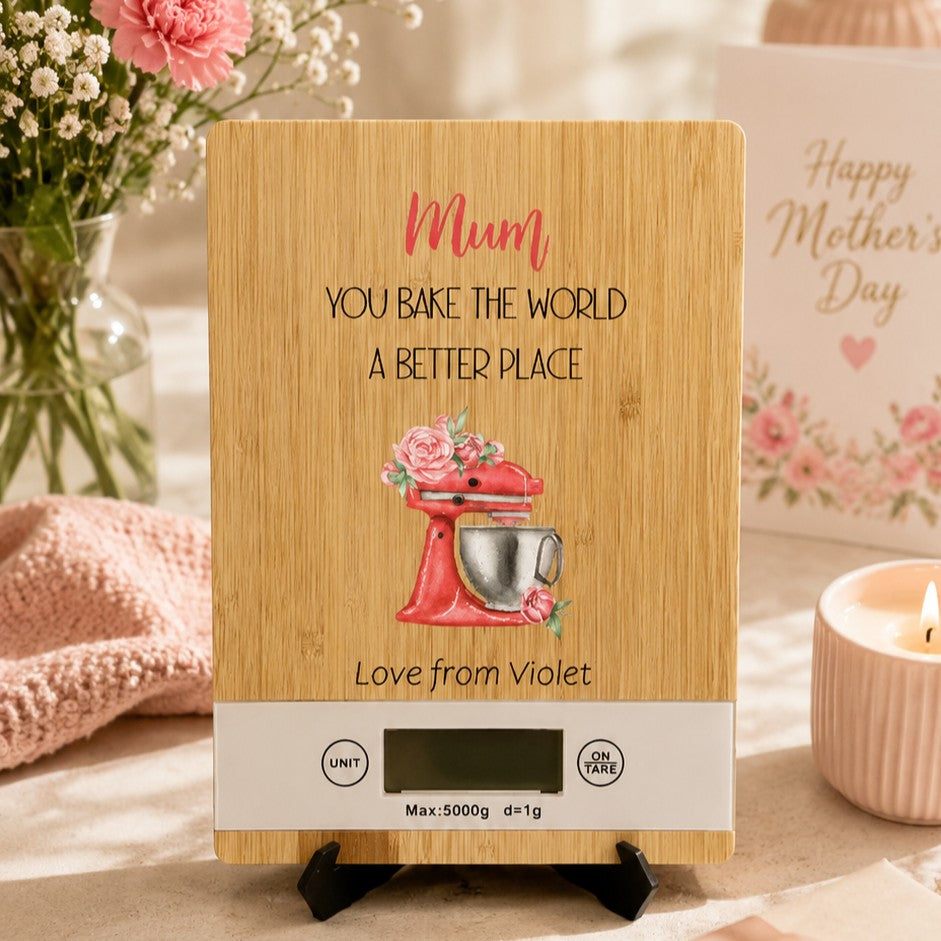personalised kitchen scales