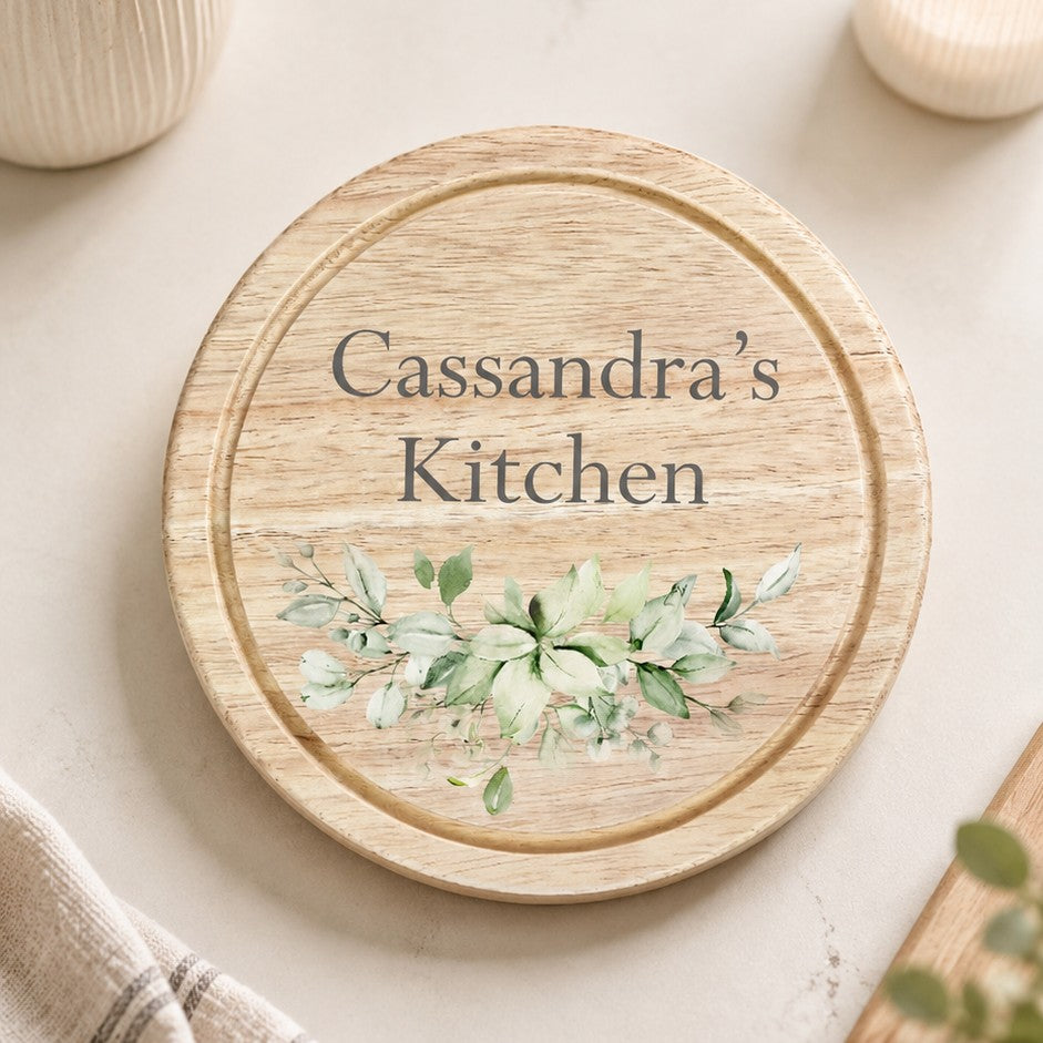 personalised cheese set