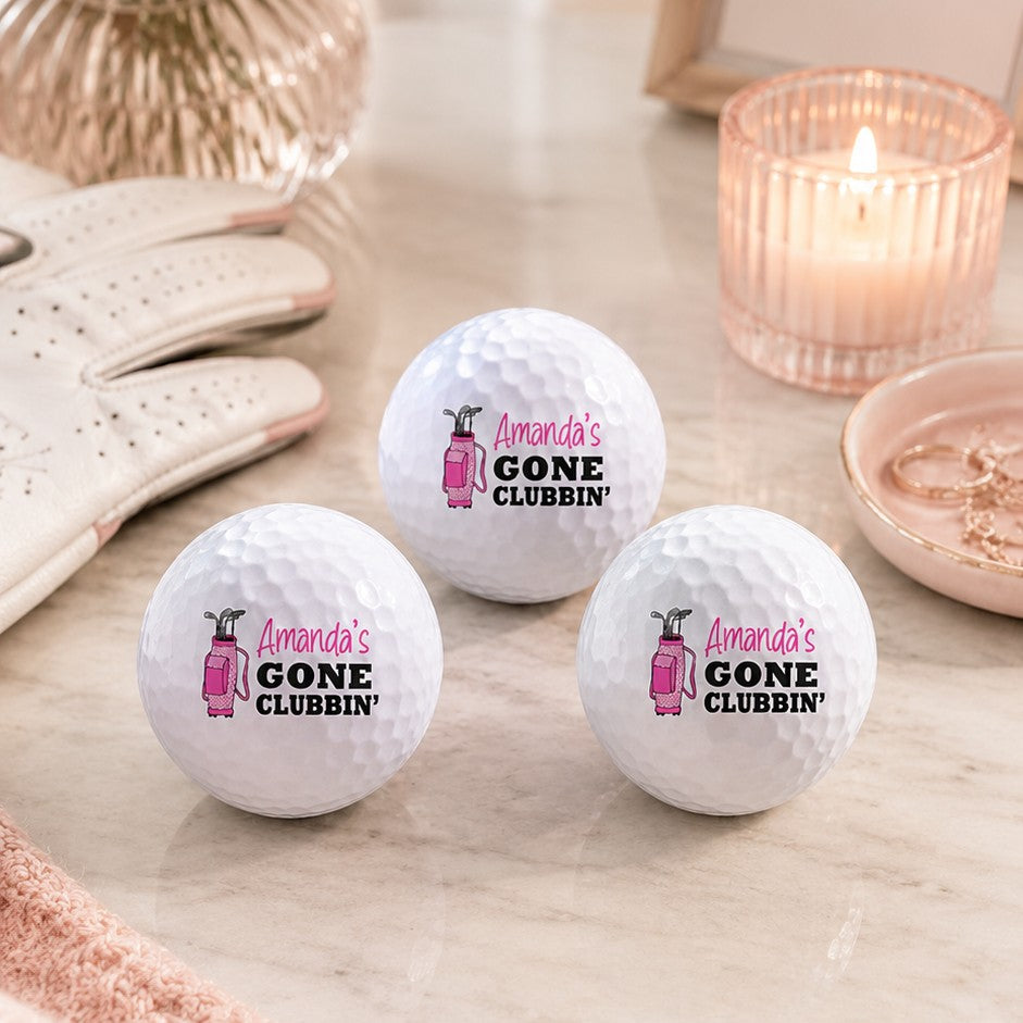 personalised golf balls