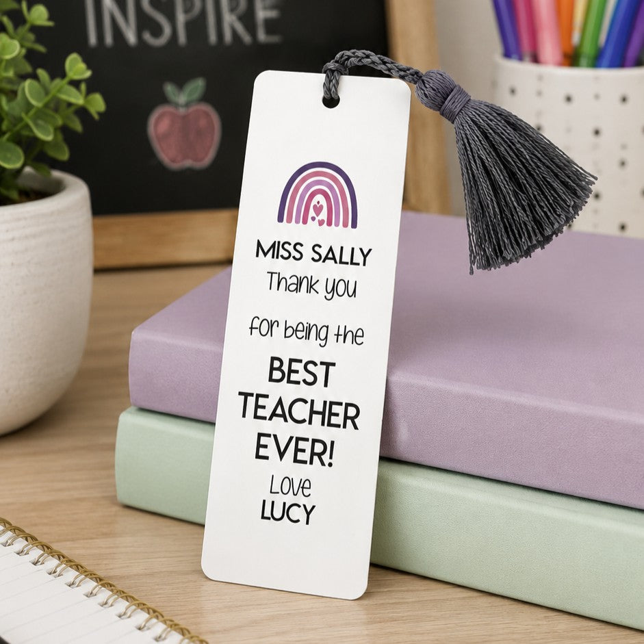 personalised teacher bookmark
