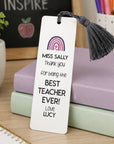 personalised teacher bookmark