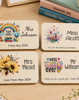 personalised teacher magnet
