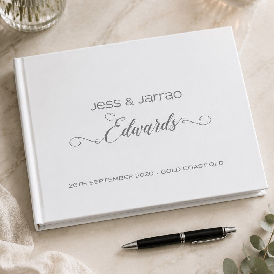 personalised guest book