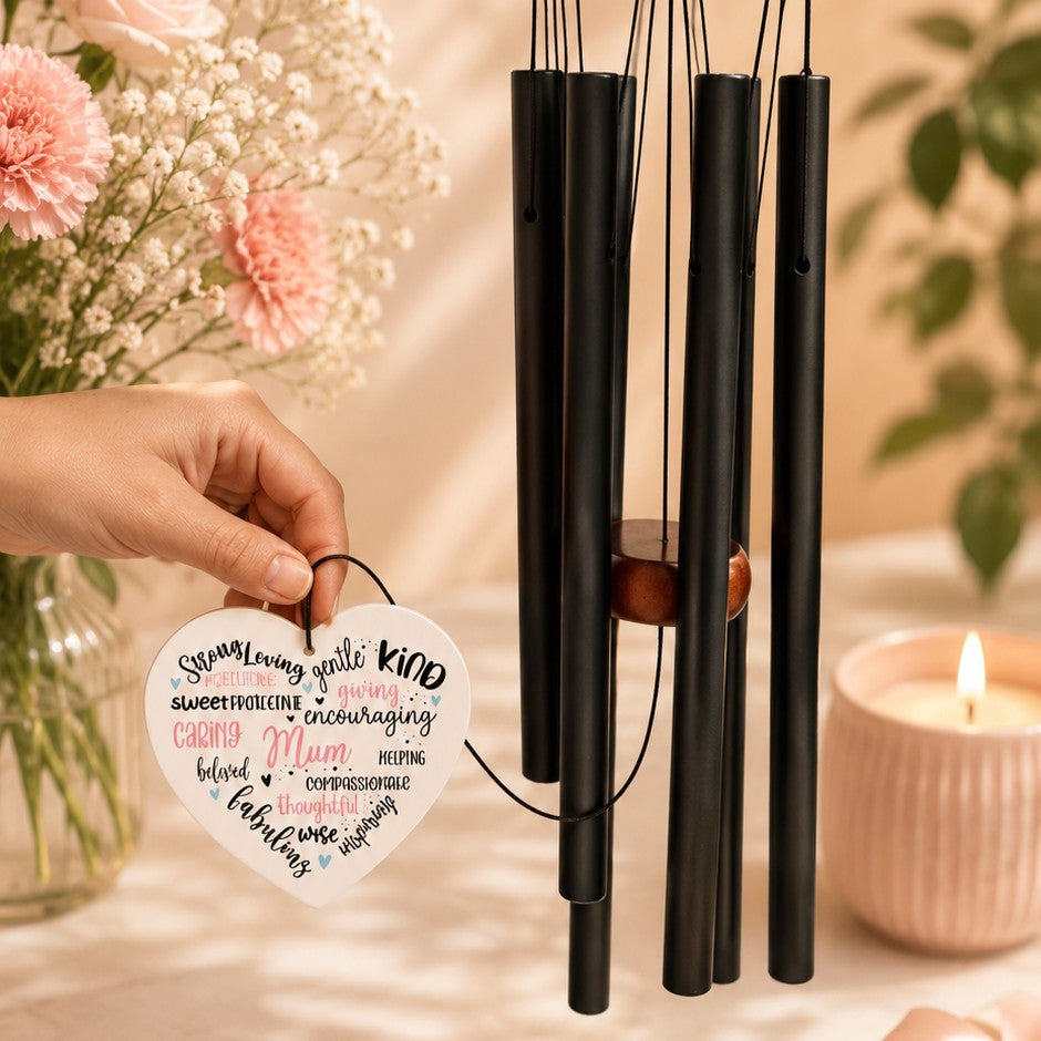 mothers day windchimes personalised
