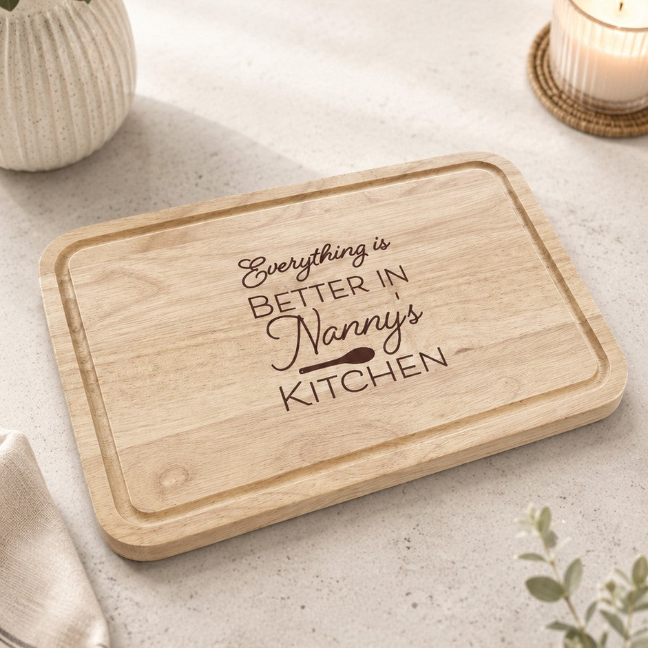 custom chopping board