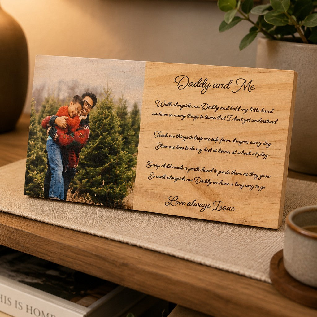 Daddy photo gift