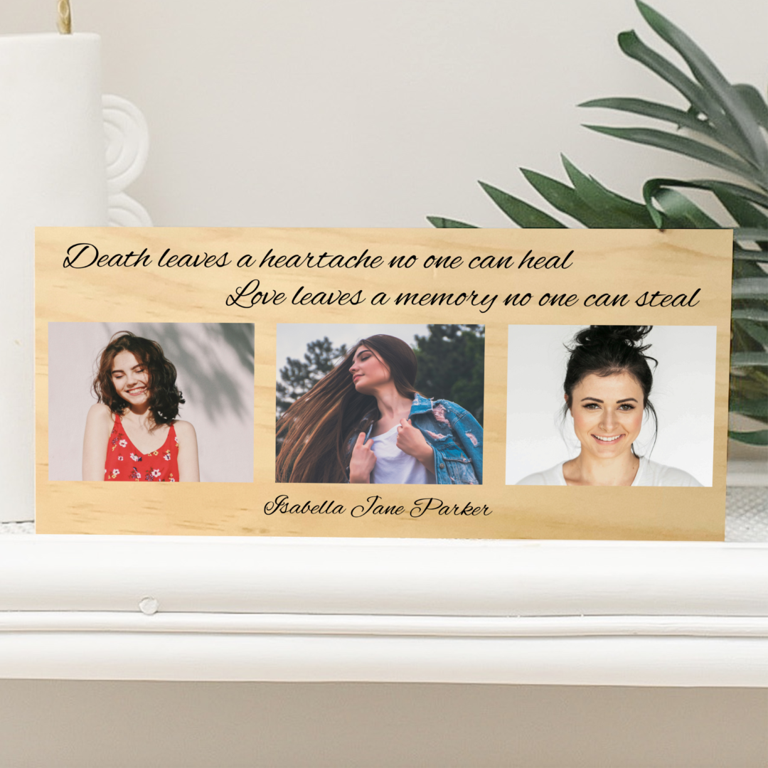 Memorial Plaque, Sympathy Gift