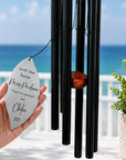 personalised windchimes for teacher